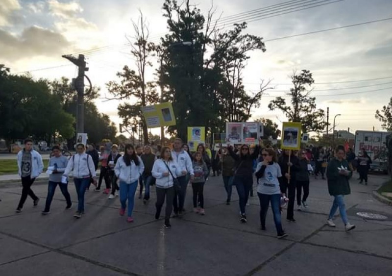 Se realiz una marcha y escrache contra abusadores sexuales